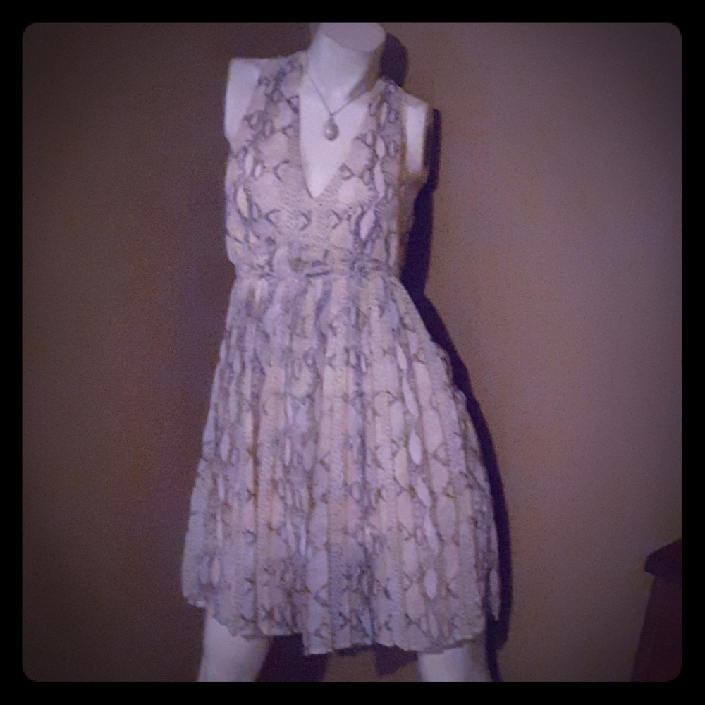 H&M snakeprint Dress